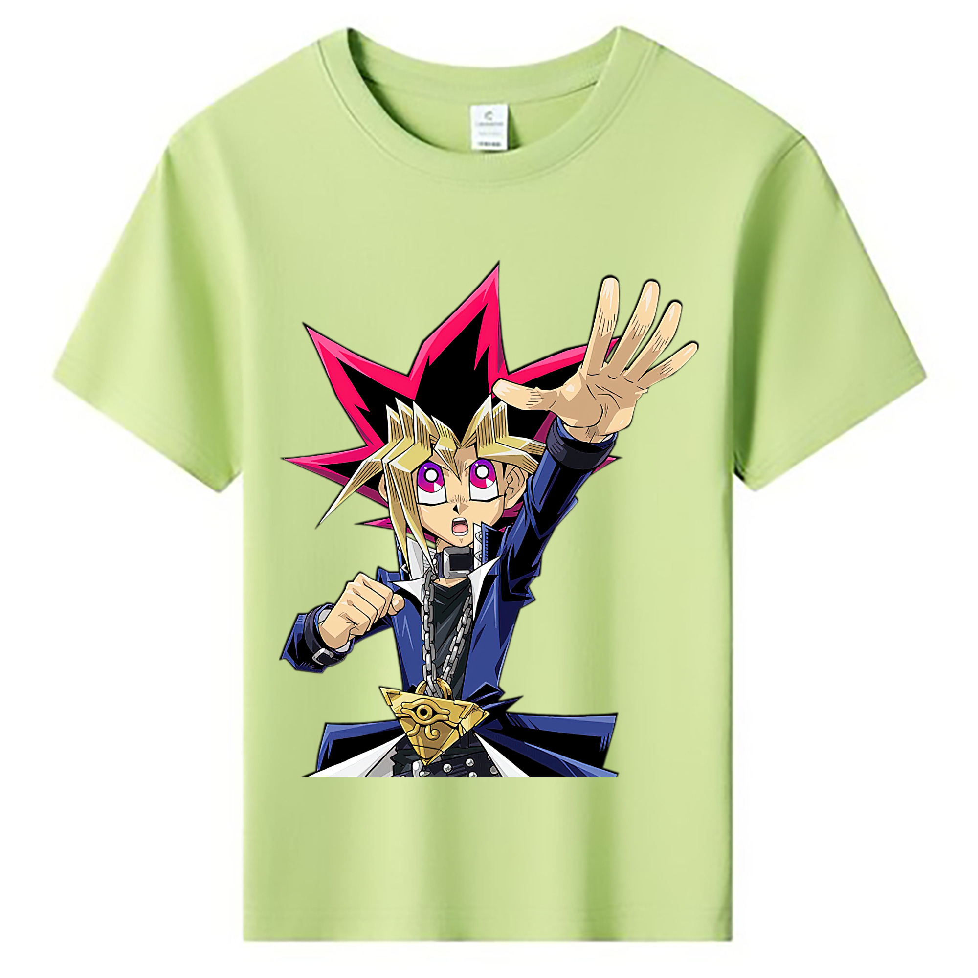 （画像用） 遊☆戯☆王 Yu-Gi-Oh! 綿100％キッズTシャツ（フロントプリント）